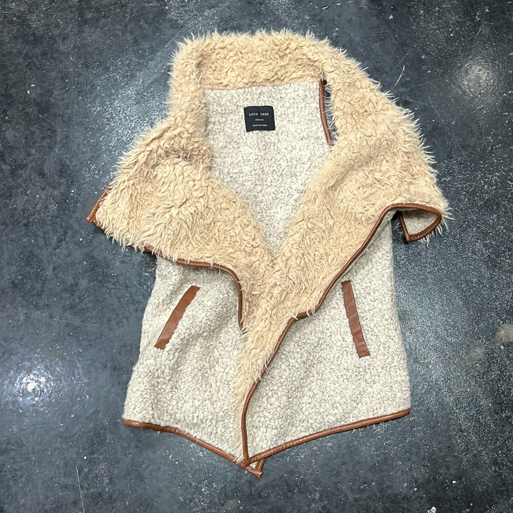 tan vest